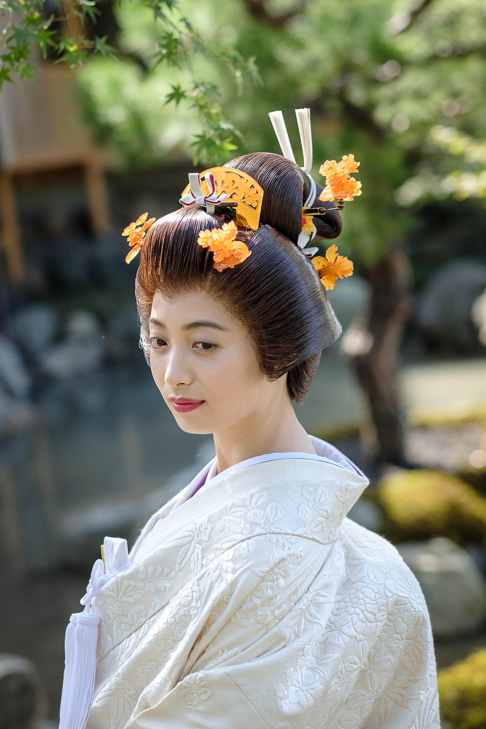 花嫁かんざし 髪飾り ヘアアクセサリー 洋髪 成人式 日本髪 - その他